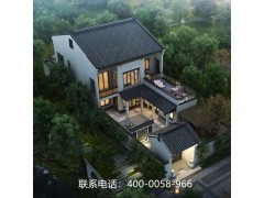 海建科萊達(dá)別墅戶型：現(xiàn)代中式A3