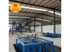 外墻自保溫建筑模板設(shè)備機(jī)械化流水線生產(chǎn)