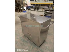 廠家加工不銹鋼垃圾車醫用不銹鋼垃圾推車定做不銹鋼拼臺焊接